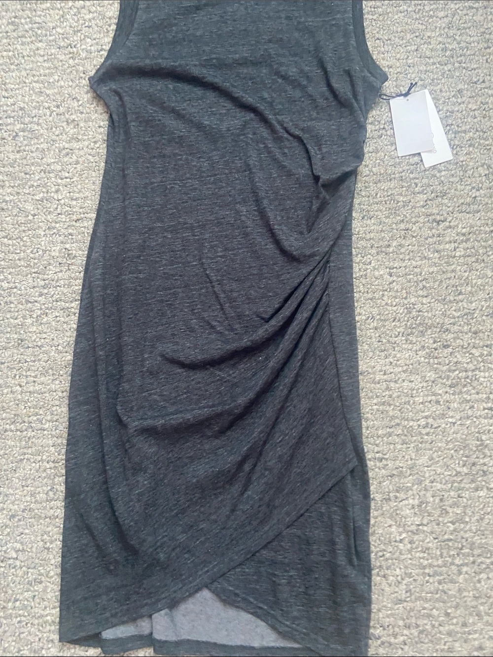Treasure and Bond Midi ruched Dress - Picture 4 of 5